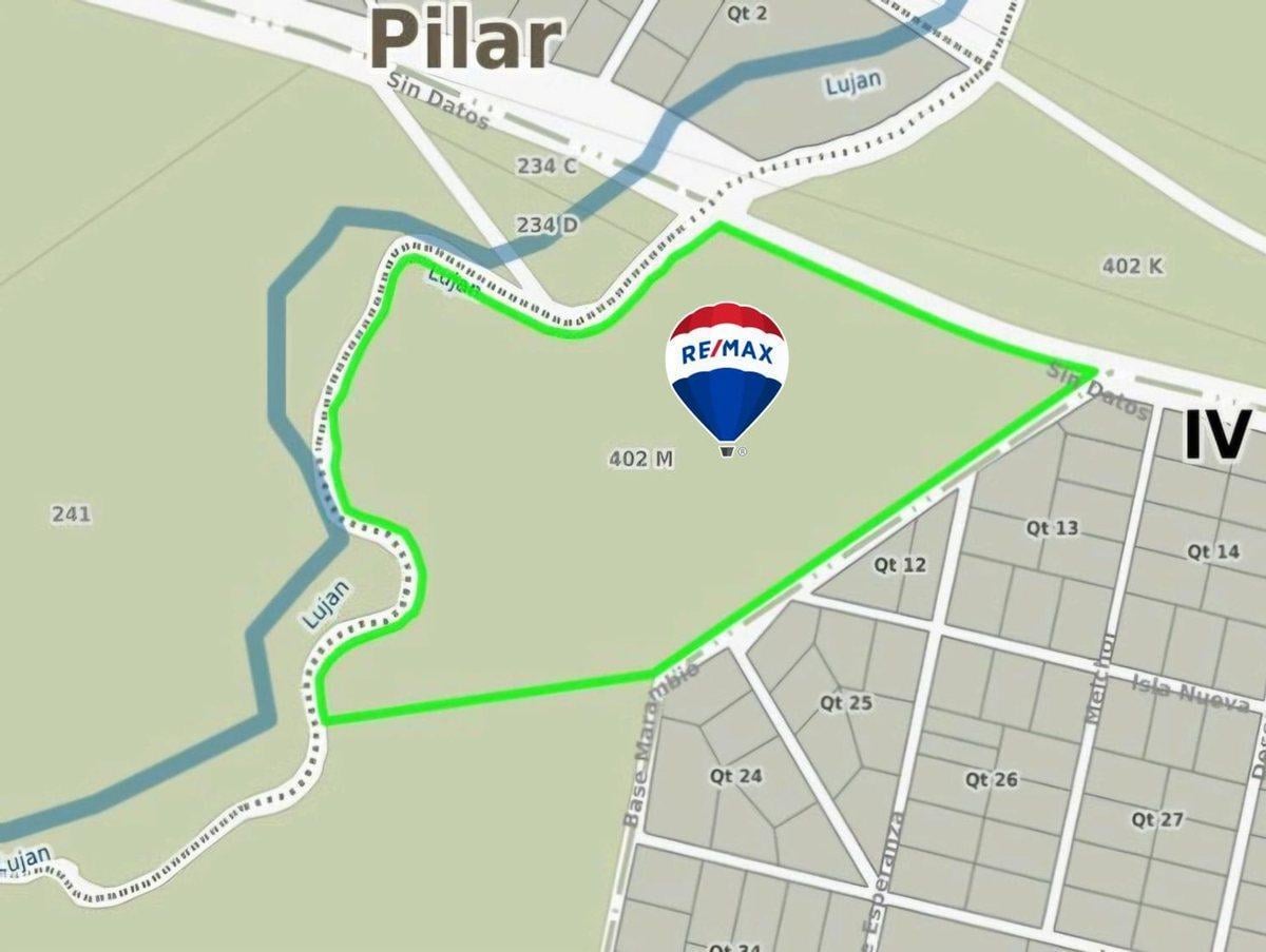 VENTA LOTE 26 HECTAREAS PILAR INVERSION