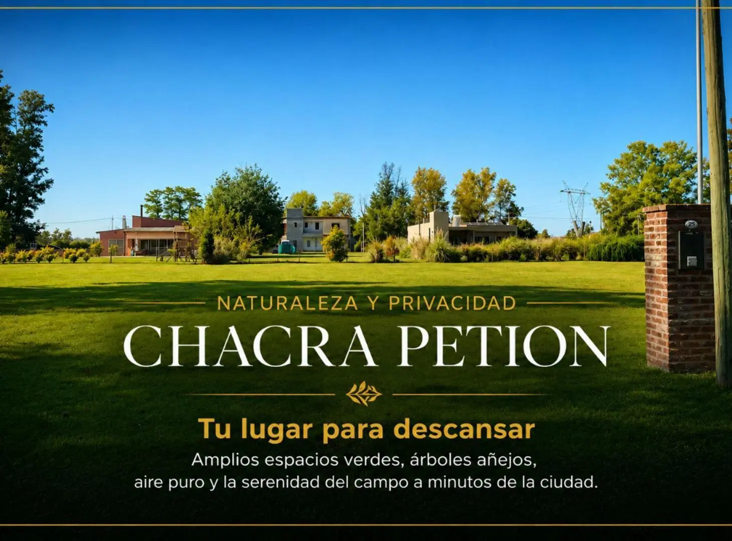 VENTA LOTE CHACRA PETION CAÑUELAS 3