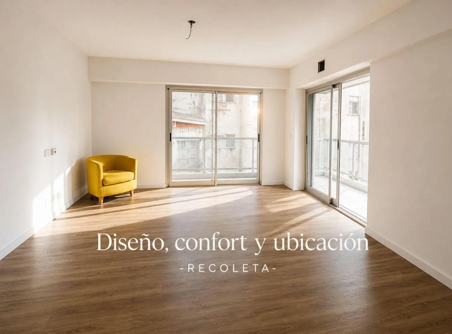 DEPARTAMENTO 2 AMBIENTES VENTA RECOLETA BALCON 2