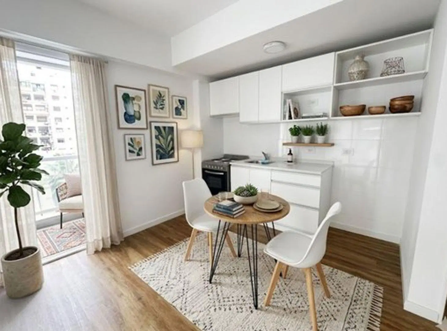 DEPARTAMENTO 2 AMBIENTES VENTA RECOLETA BALCON 3