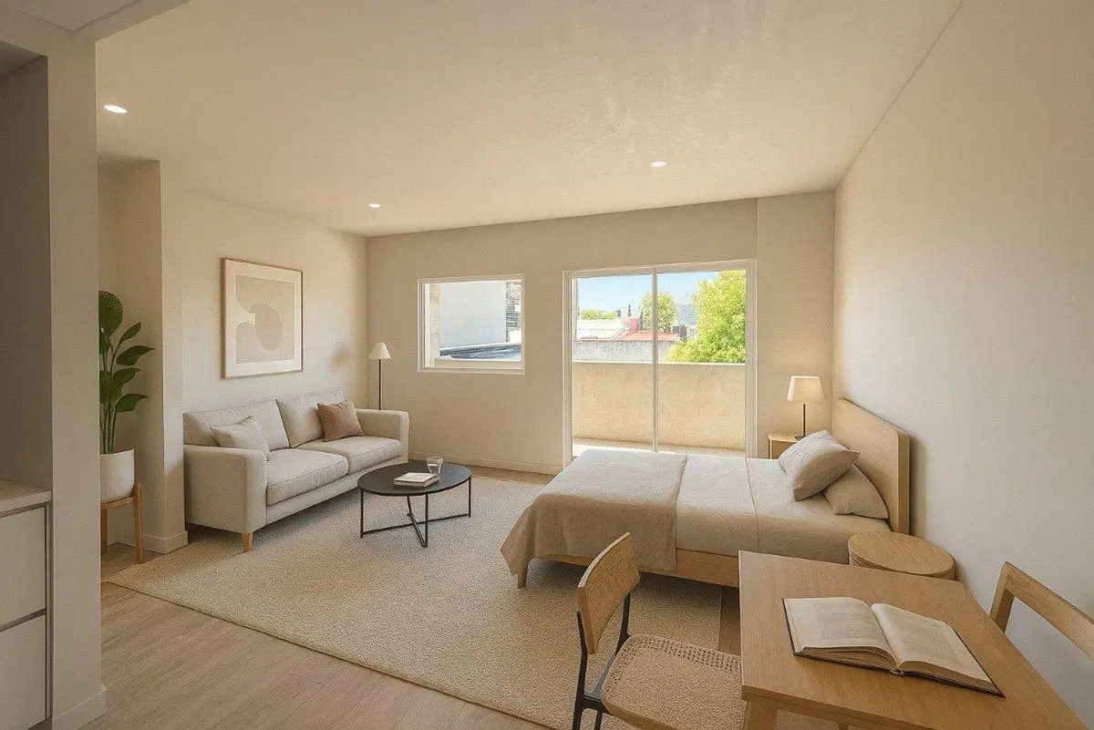 VENTA MONOAMBIENTE BALCON VILLA CRESPO A ESTRENAR 5