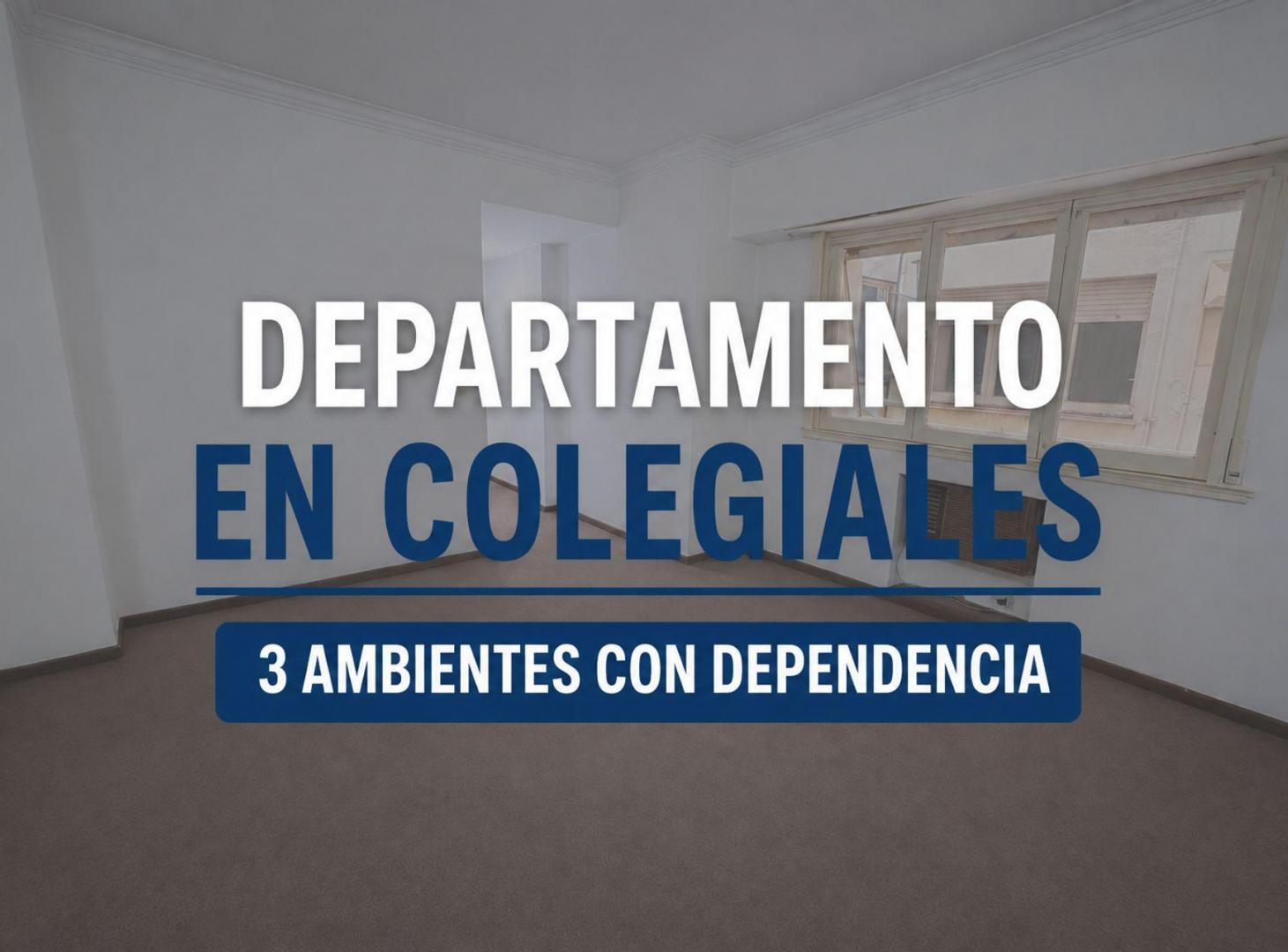 Foto de 3 AMBIENTES CON DEPENDENCIA VENTA COLEGIALES CABA, imagen 5