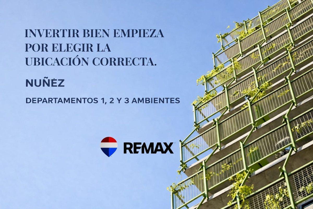 VENTA MONO AMBIENTE NUÑEZ BALCON AL FRENTE