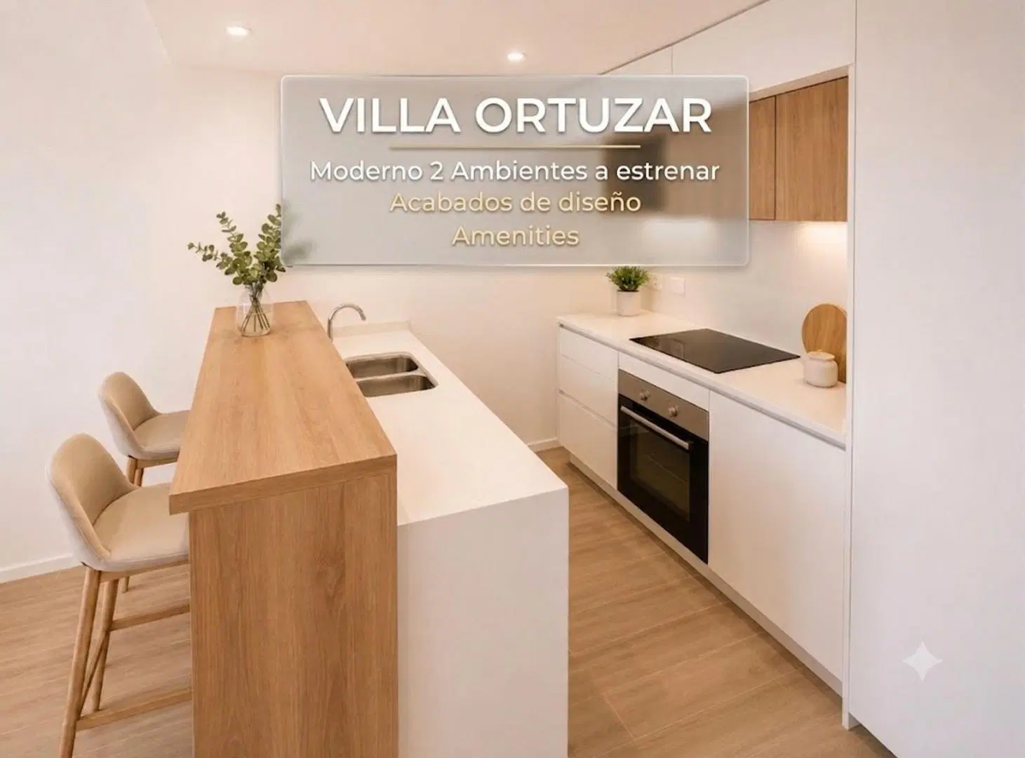 DEPARTAMENTO VENTA DOS AMBIENTES VILLA ORTUZAR 8