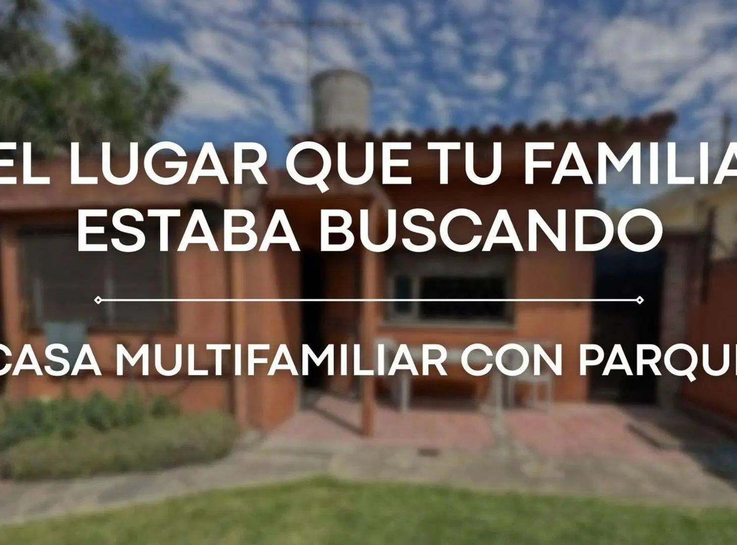 VENTA 2 CASAS EN RAMOS MEJIA 3 AMB CON PARQUE 4