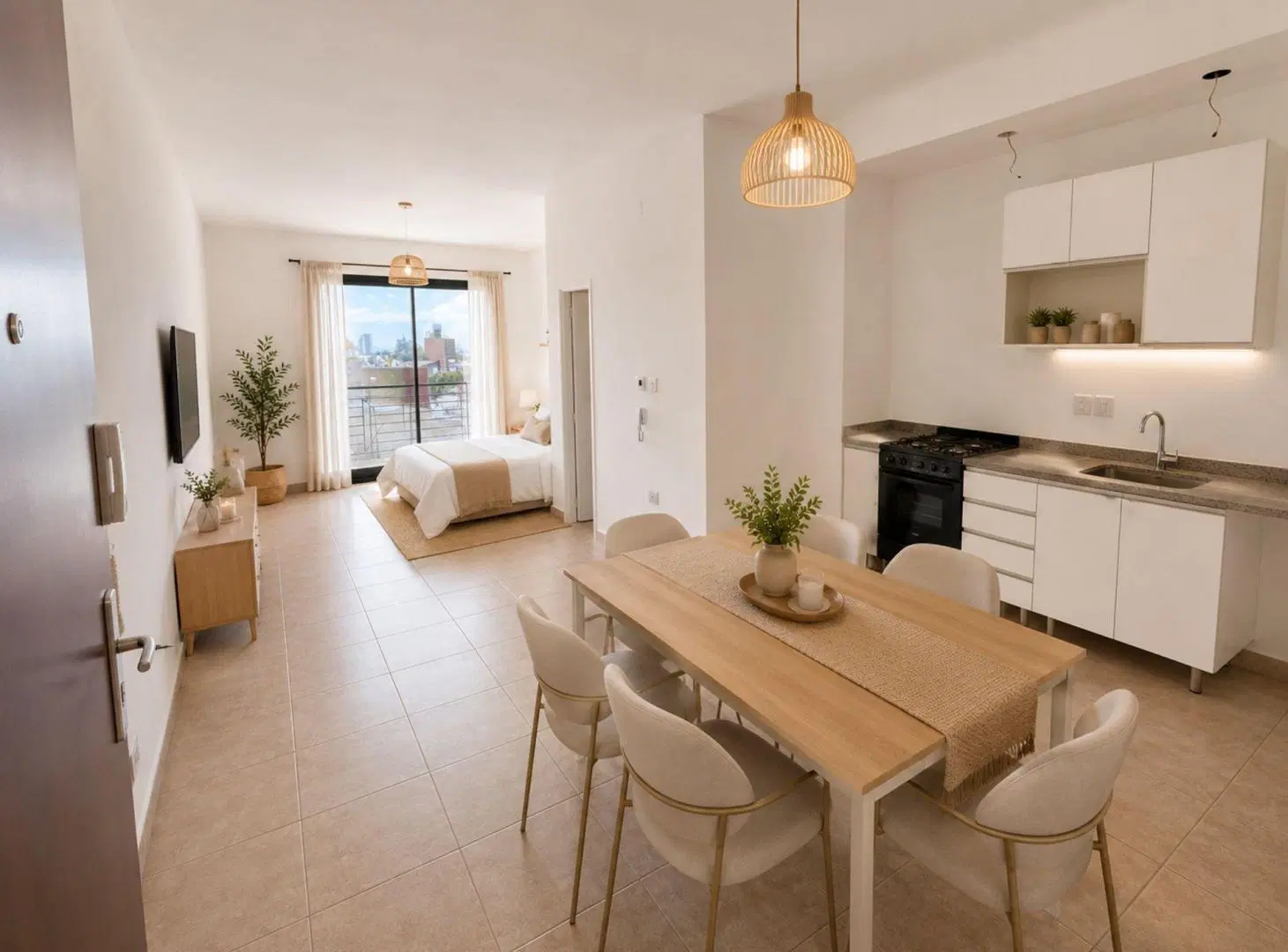 VENTA DEPTO MONOAMBIENTE EN CIUDADELA CON BALCON 5