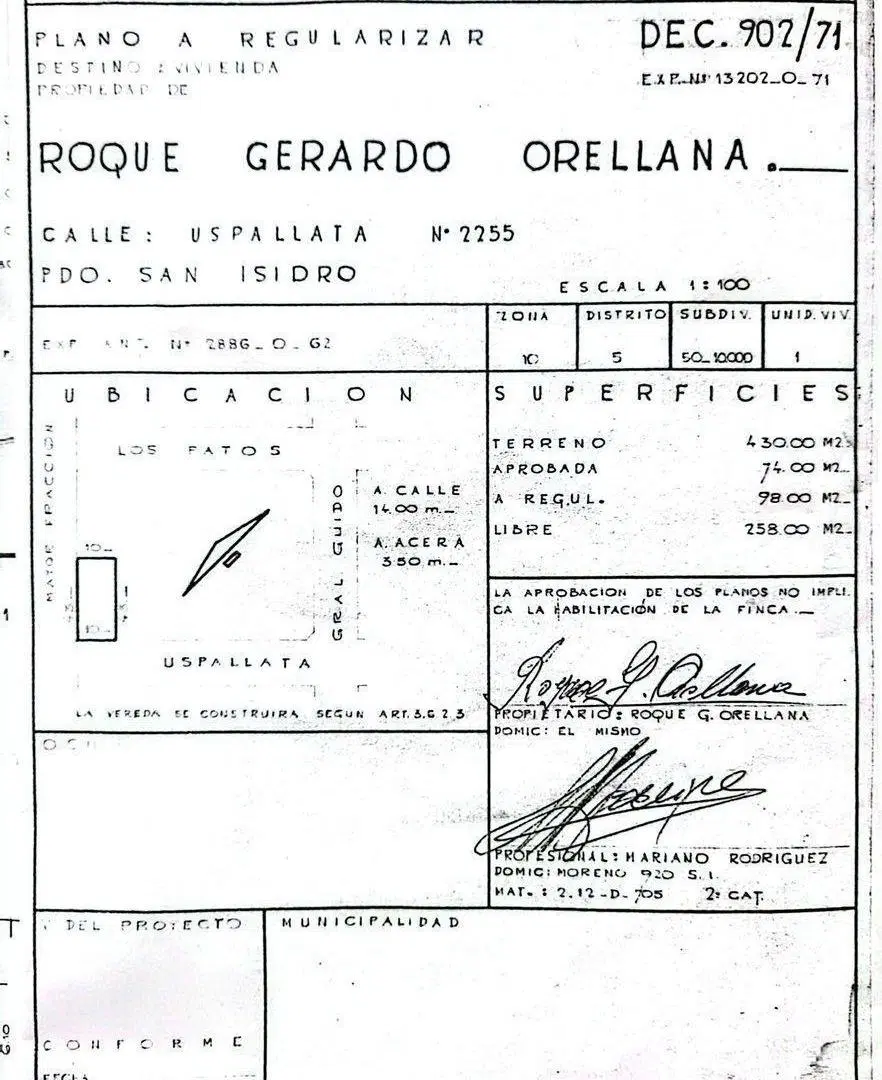 VENTA LOTE BECCAR 430M2 CON SUBDIVISION APROBADA 5