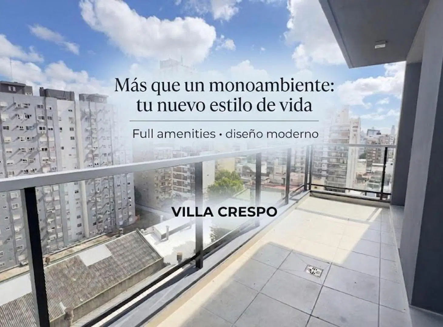 DEPARTAMENTO MONOAMBIENTE VENTA VILLA CRESPO 1