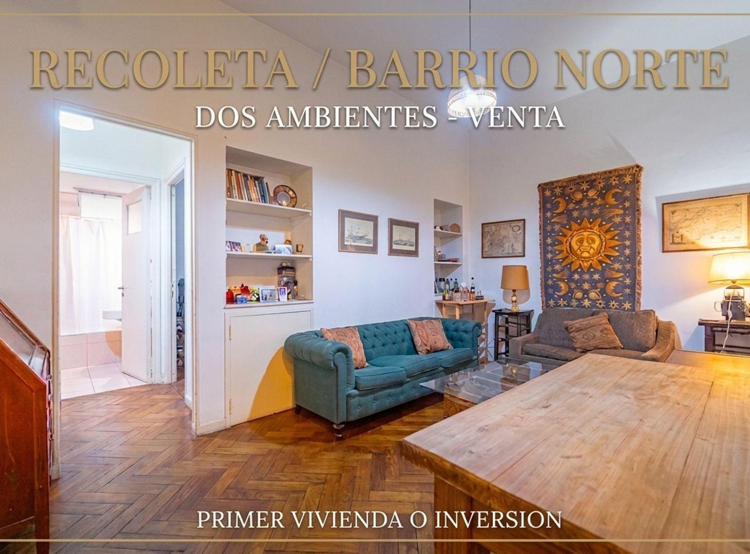 Foto de DEPARTAMENTO VENTA 2 AMBIENTES RECOLETA, imagen 2