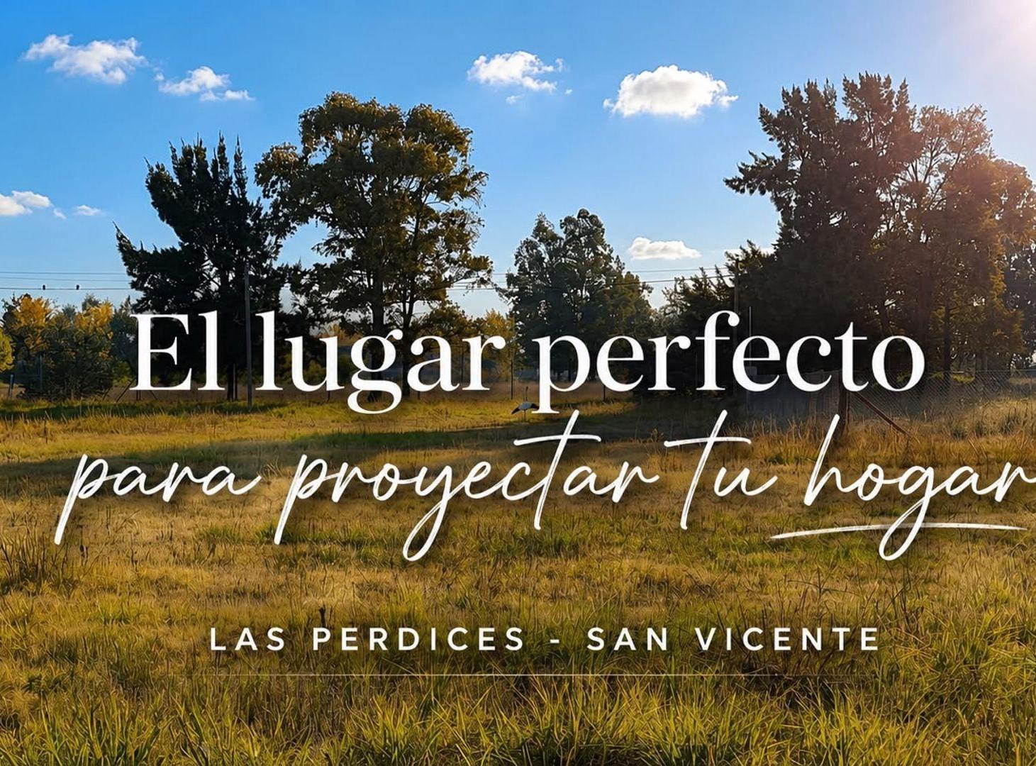 Foto de LOTE 850 M2 VENTA B. LAS PERDICES SAN VICENTE, imagen 1