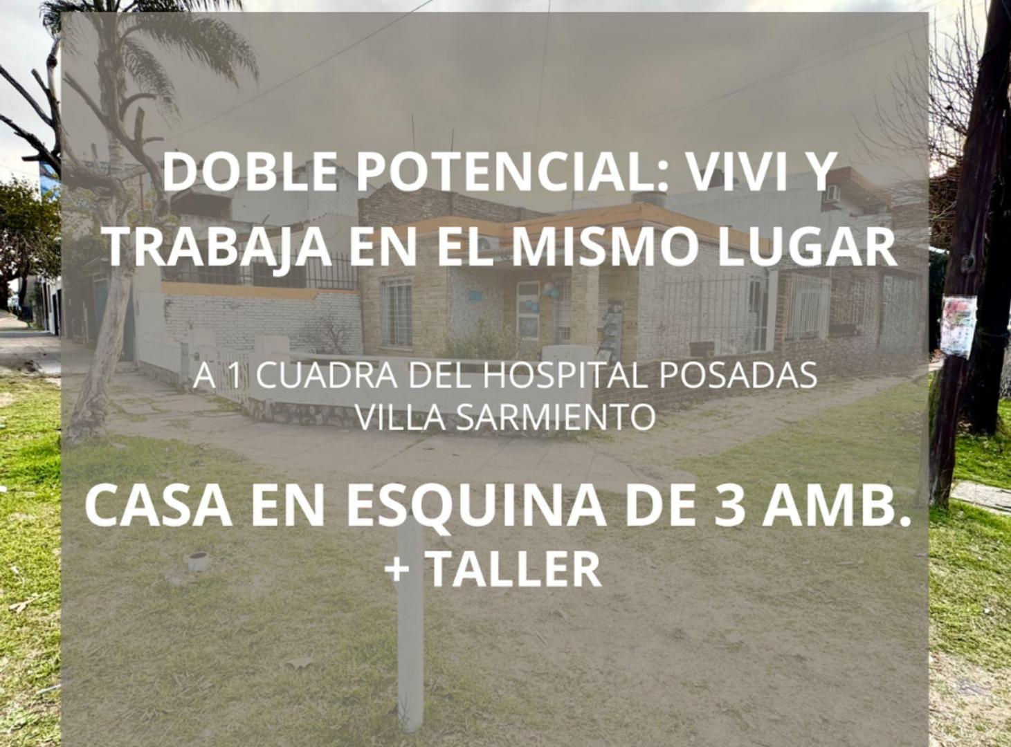 Foto de VENTA CASA DE 3 AMBIENTES EN VILLA SARMIENTO, imagen 2