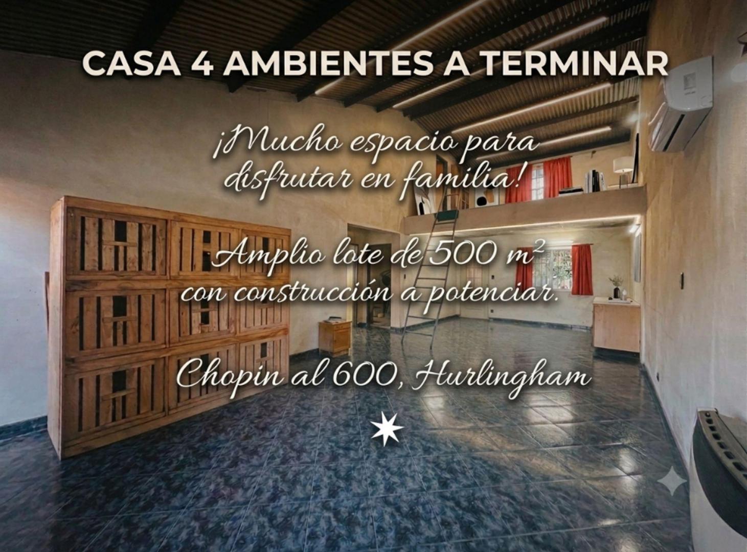 Foto de CASA 4 AMBIENTES VENTA HURLINGHAM FINANCIA, imagen 1