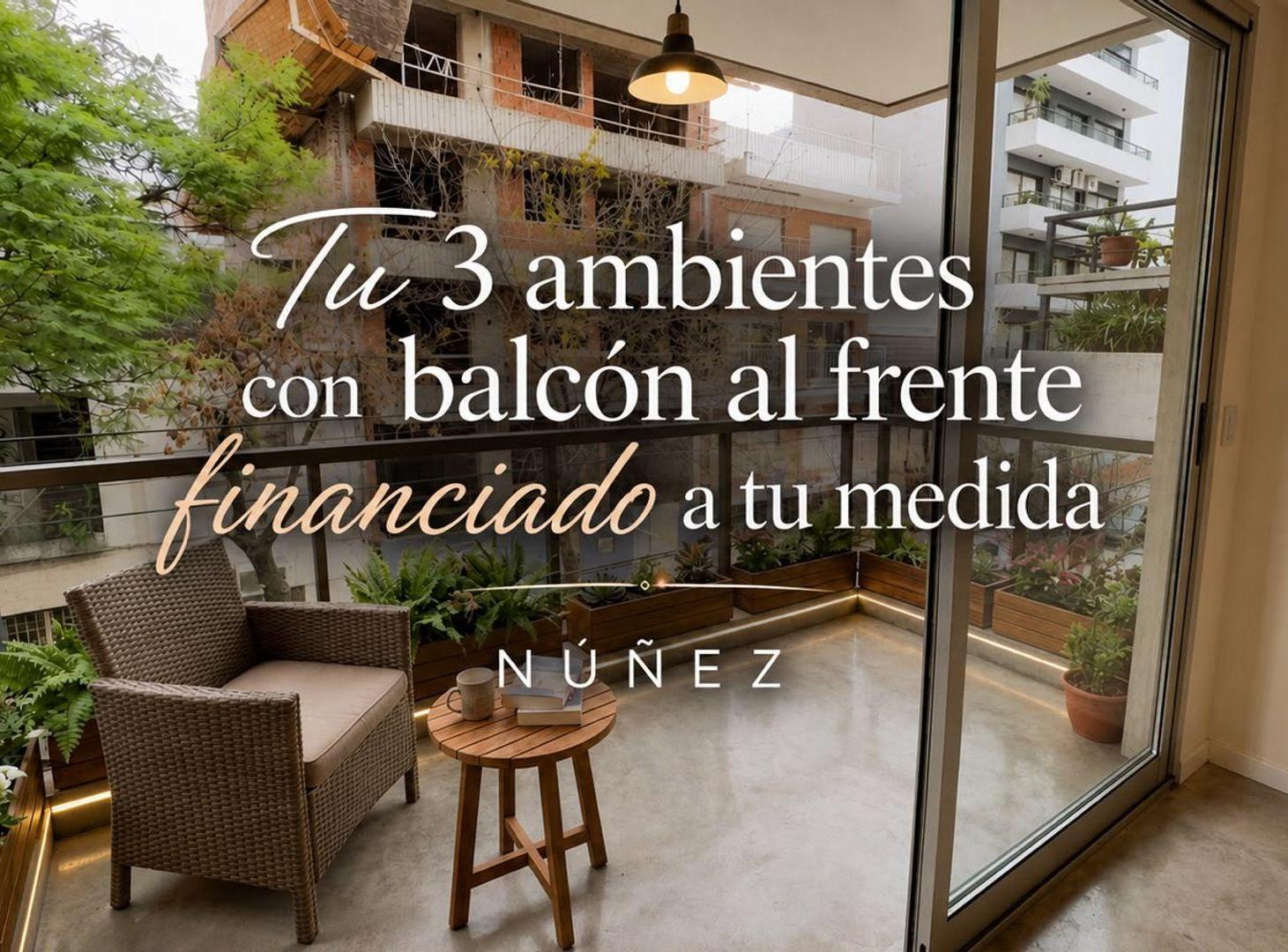 Foto de DEPARTAMENTO 3 AMBIENTES VENTA NUÑEZ BALCON, imagen 3
