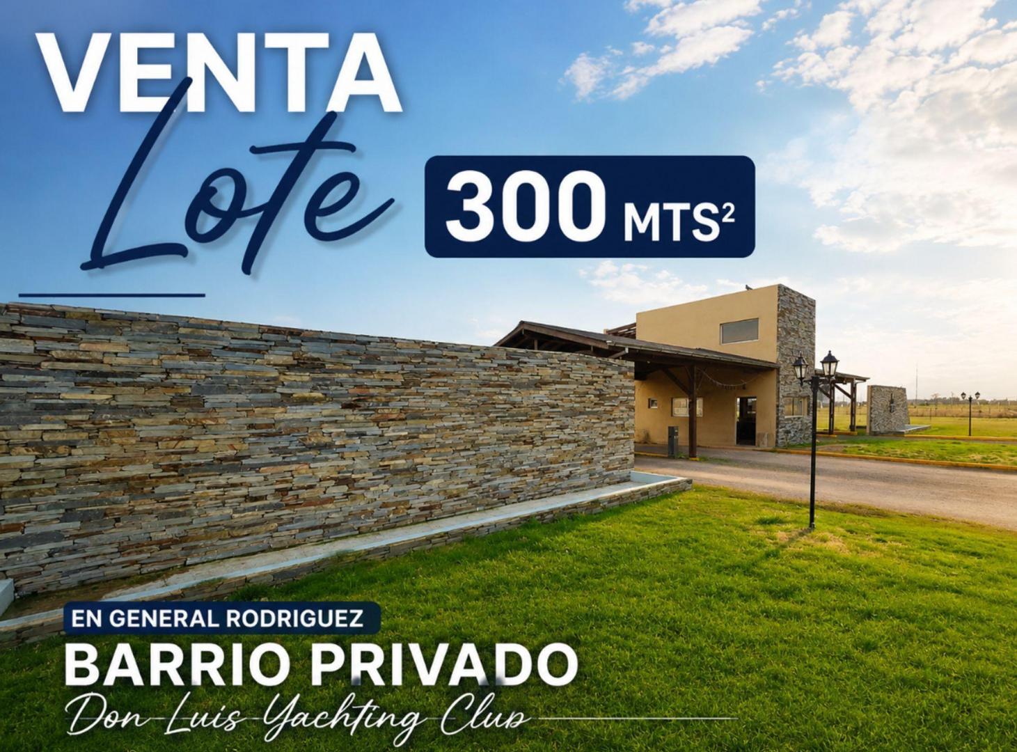 Foto de VENTA LOTE DON LUIS YACHTING CLUB GRAL RODRIGUEZ, imagen 2