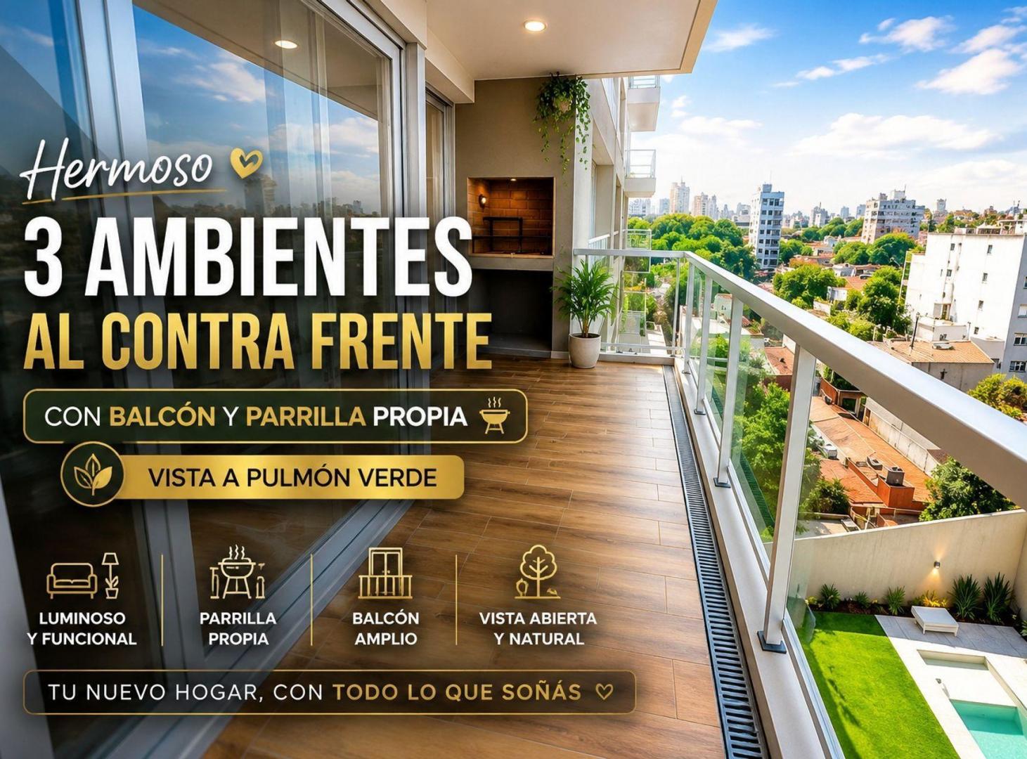 Foto de VENTA DEPARTAMENTO 3 AMBIENTES VILLA ORTUZAR PILET, imagen 1