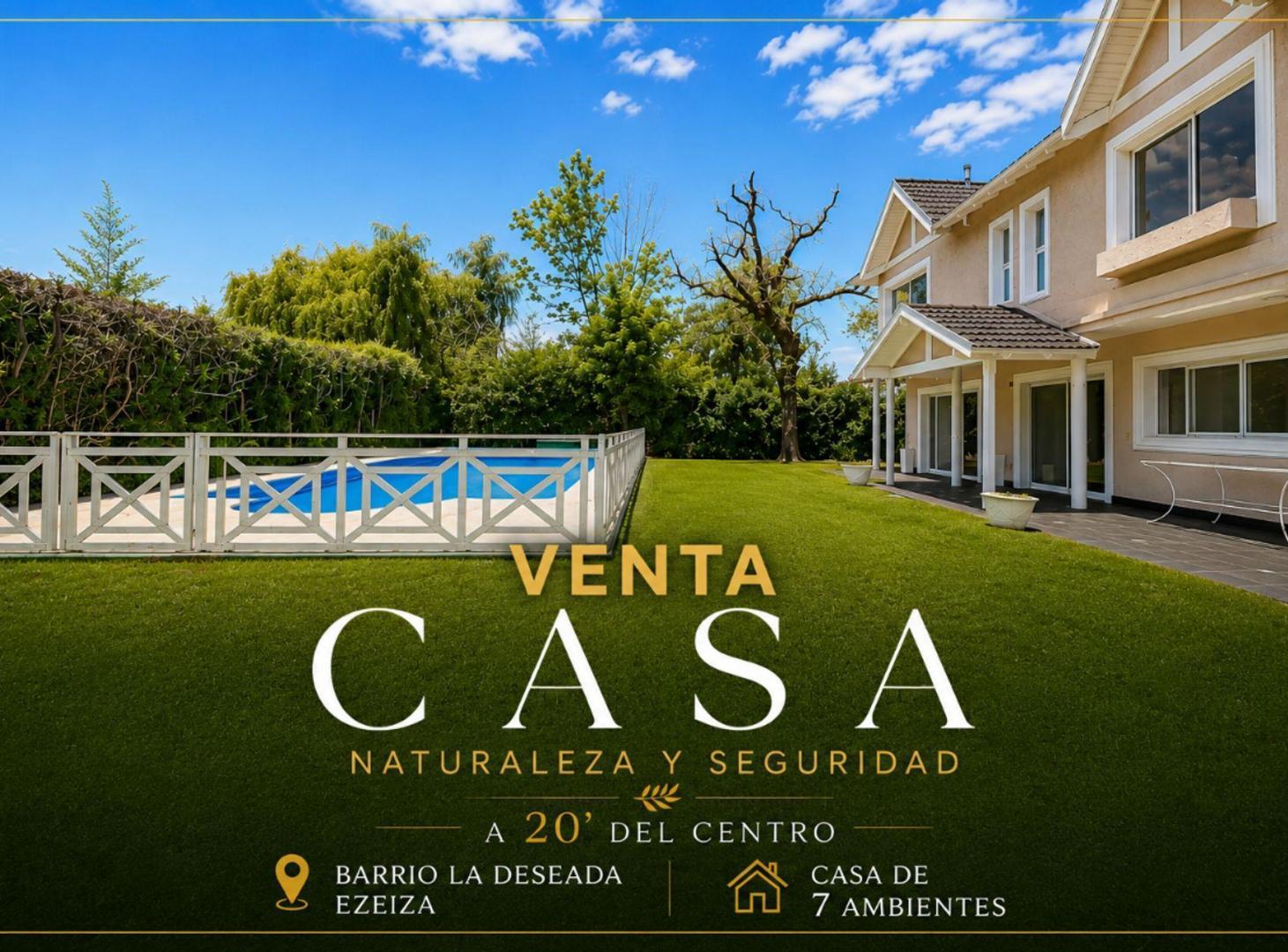 Foto de VENTA CASA BARRIO CERRADO LA DESEADA EZEIZA, imagen 1