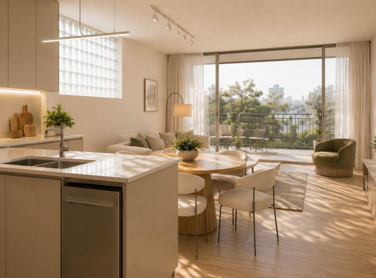 Foto de DEPARTAMENTO VENTA 2 AMB. POZO VILLA CRESPO BALCÓN, imagen 2