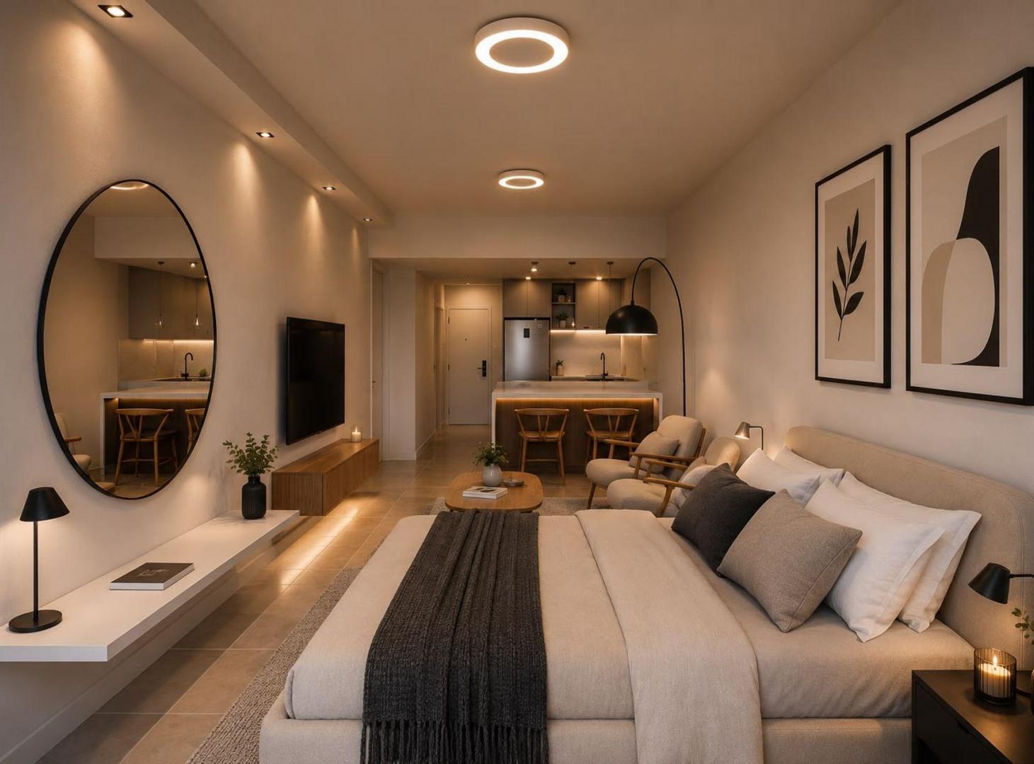 Foto de VENTA DEPARTAMENTO MONOAMBIENTE CON BALCON PALERMO, imagen 1
