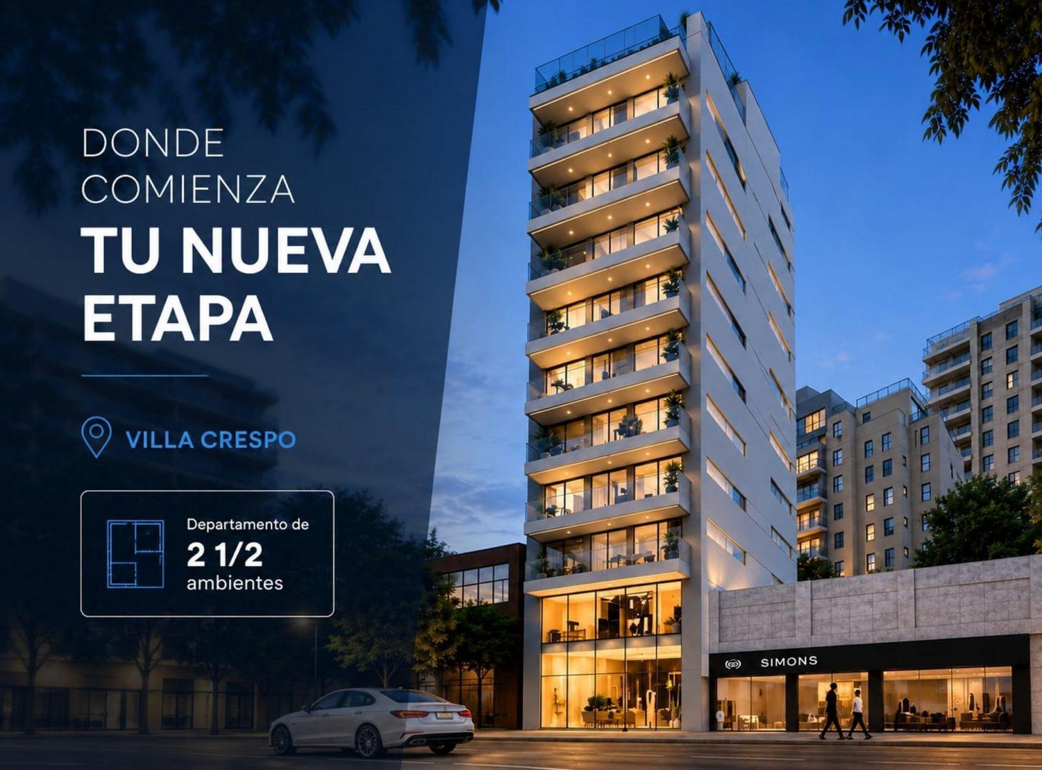 Foto de VENTA DEPARTAMENTO 2 AMBIENTES VILLA CRESPO BALCON, imagen 1