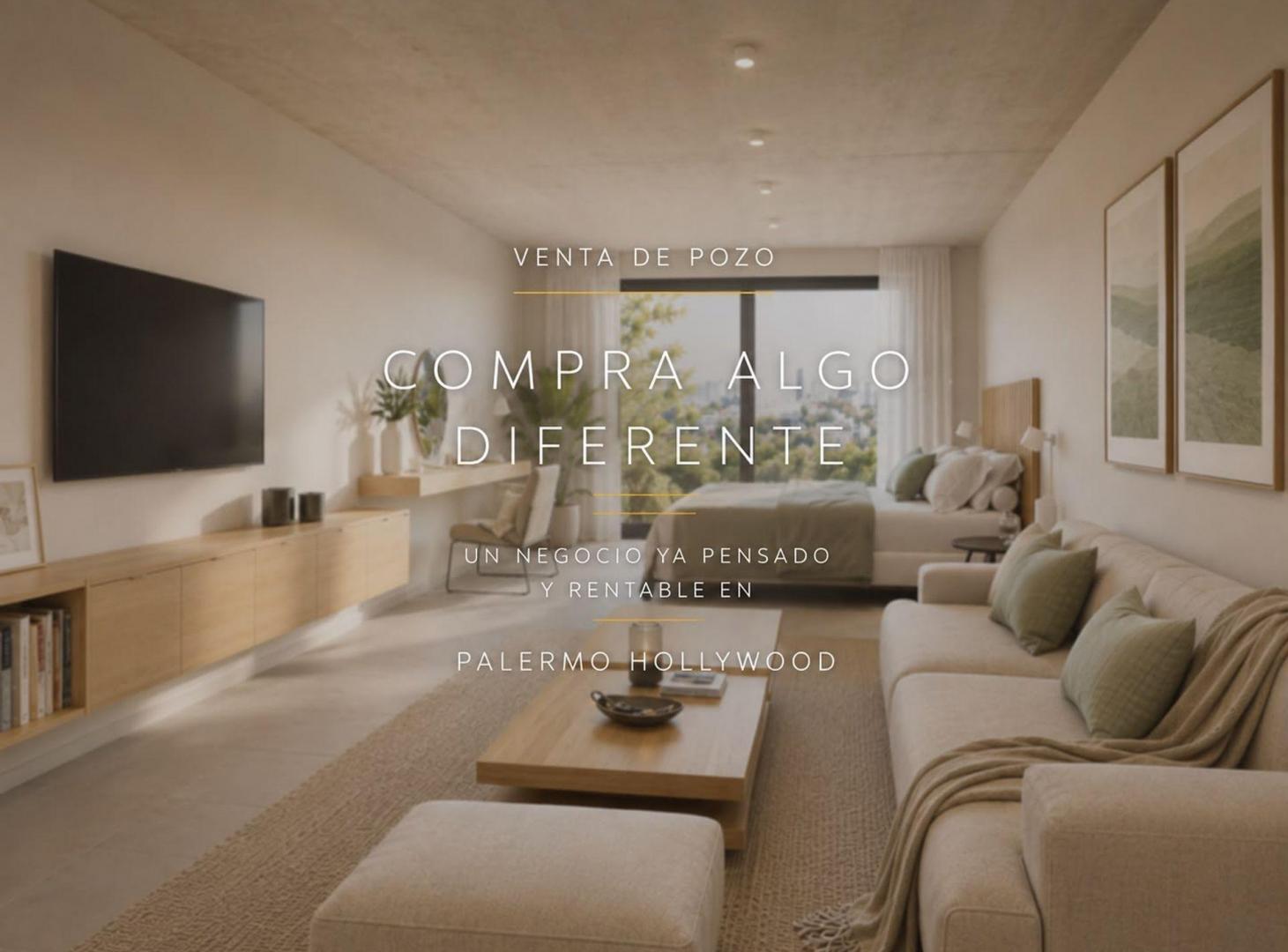 Foto de VENTA MONOAMBIENTE PALERMO HOLLYWOOD POZO, imagen 3