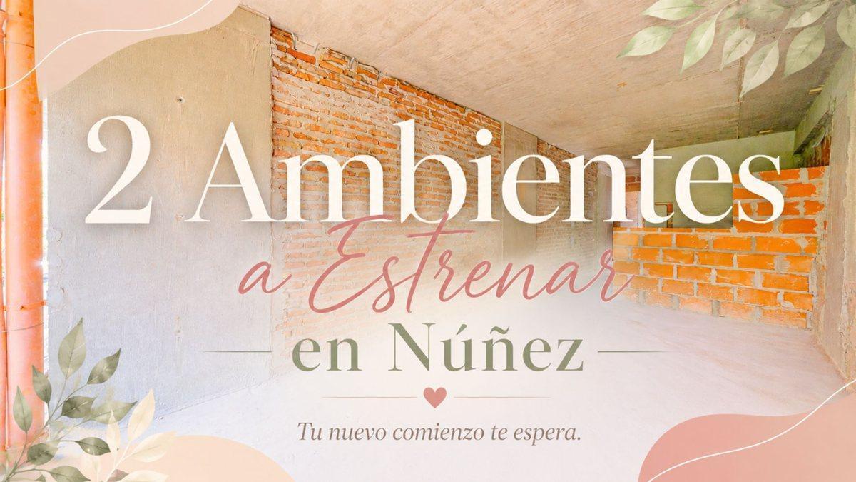 Foto de VENTA 2 AMBIENTES NUÑEZ TERRAZA A ESTRENAR FRENT, imagen 5