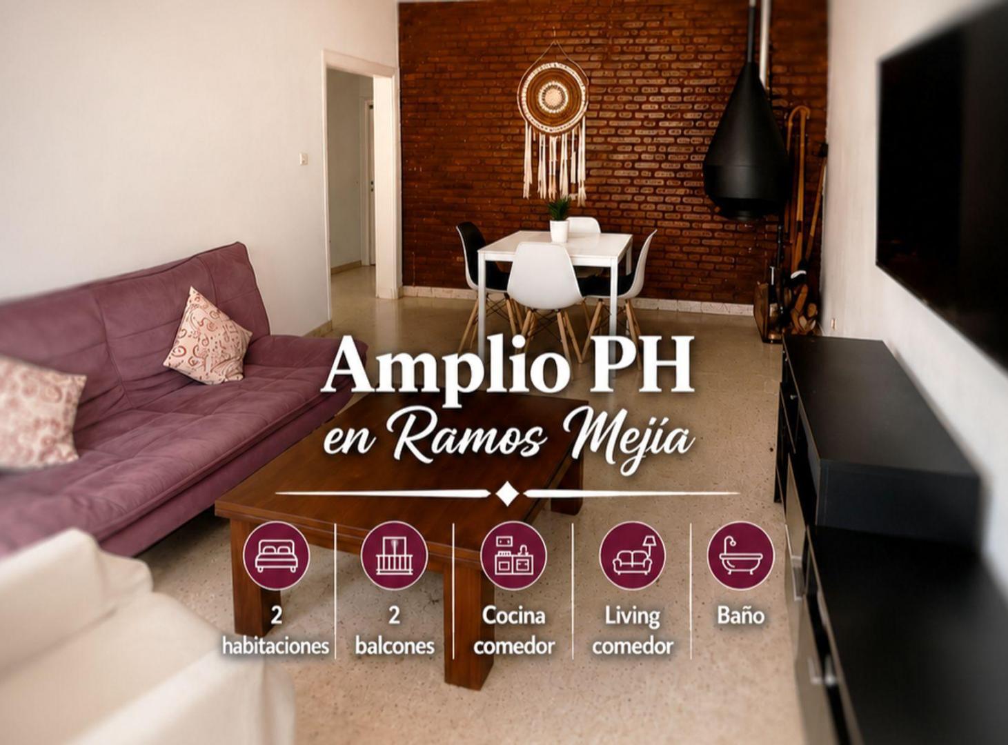 Foto de VENTA PH RAMOS MEJIA 3 AMBIENTES BALCON SIN EXPENS, imagen 1