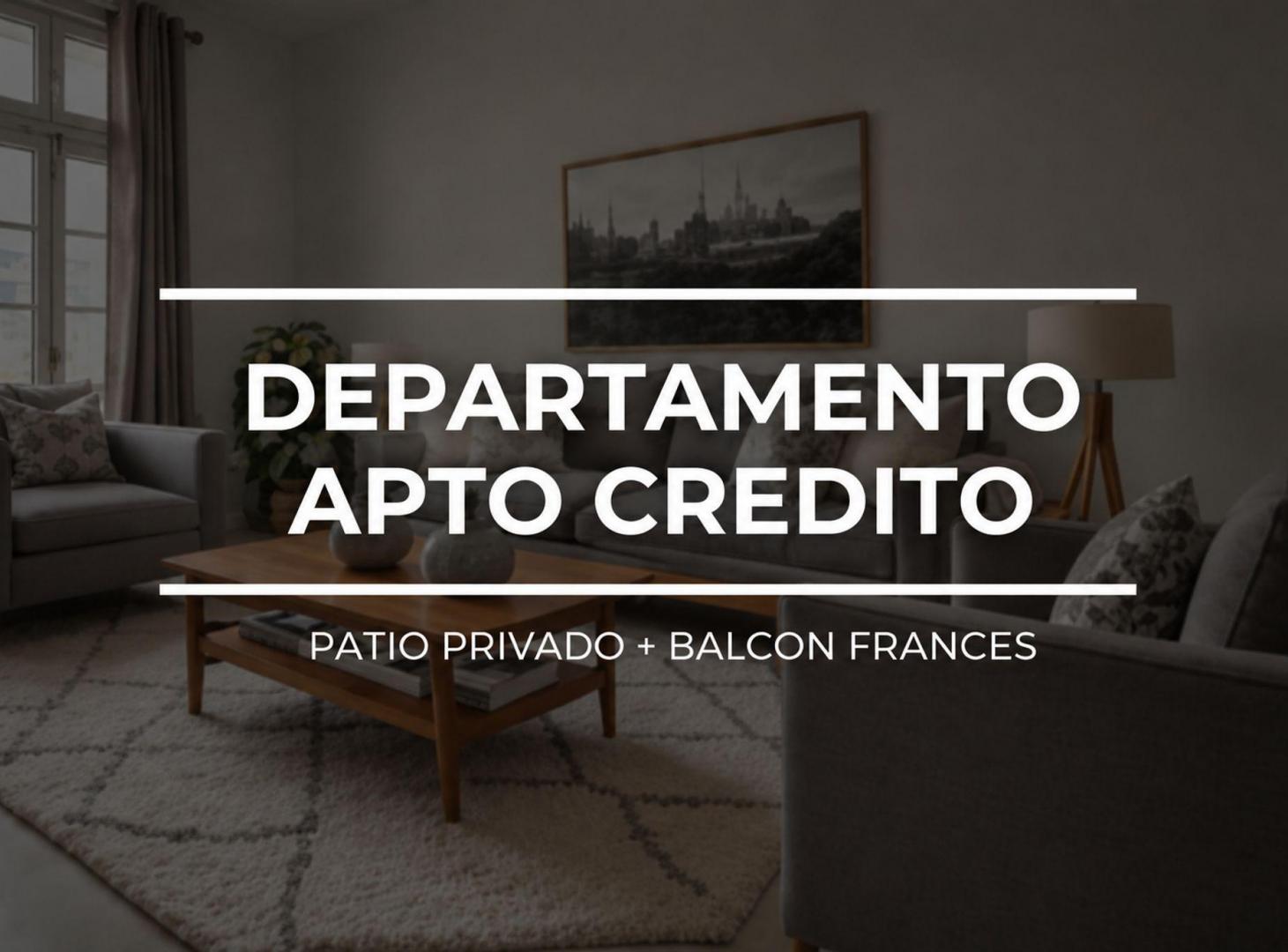 Foto de DEPARTAMENTO VENTA 6 AMB CON PATIO APTO CREDITO, imagen 4
