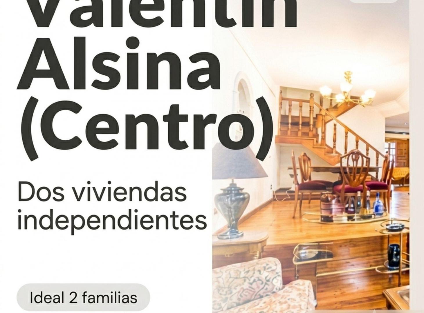 Foto de VENTA DOS CASAS EN PLENO CENTRO DE VALENTIN ALSINA, imagen 2