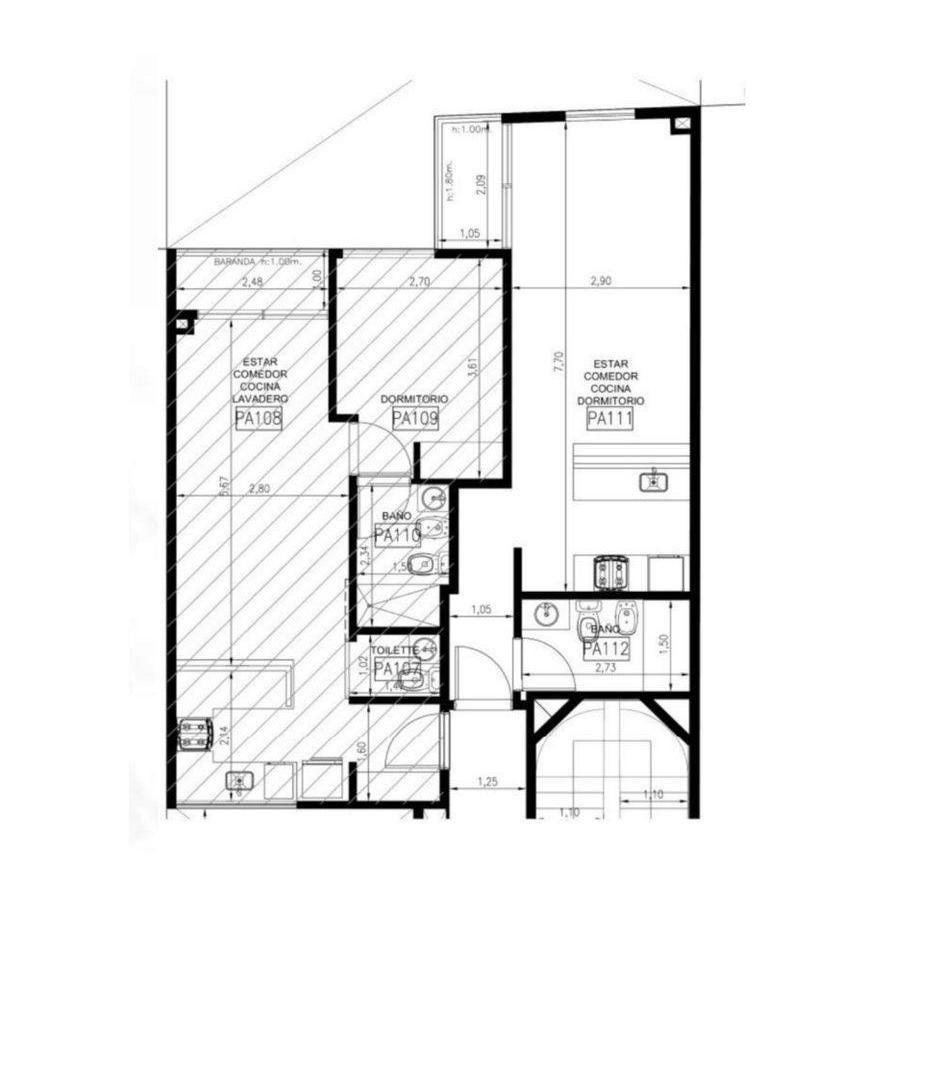 Foto de VENTA MONOAMBIENTE BALCON A ESTRENAR VILLA ORTUZAR, imagen 2