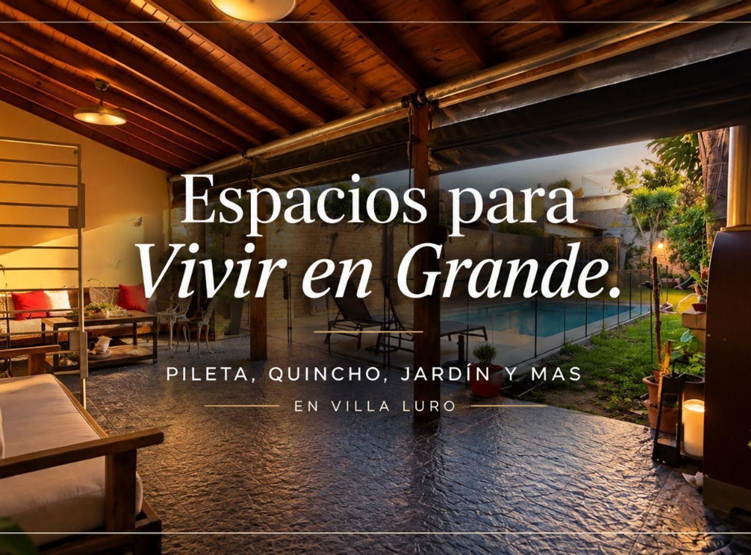 Foto de CASA PILETA QUINCHO JARDIN APTO CREDITO VILLA LURO, imagen 2