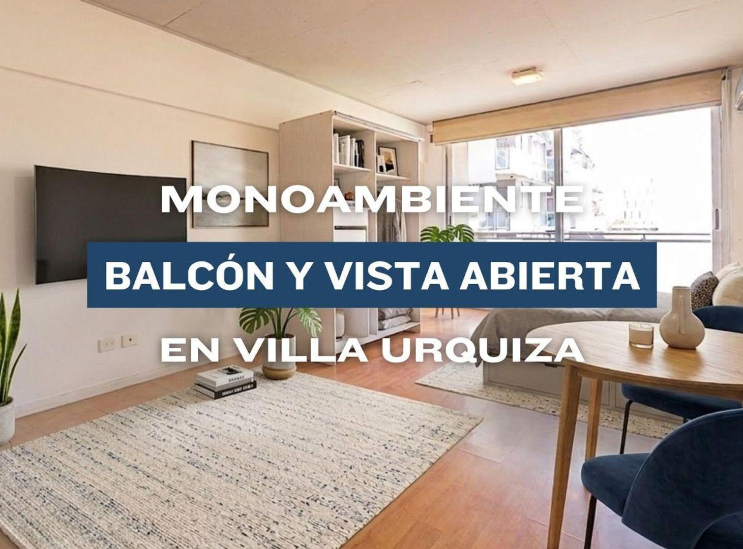 Foto de VENTA MONOAMBIENTE BALCÓN PILETA VILLA URQUIZA, imagen 2