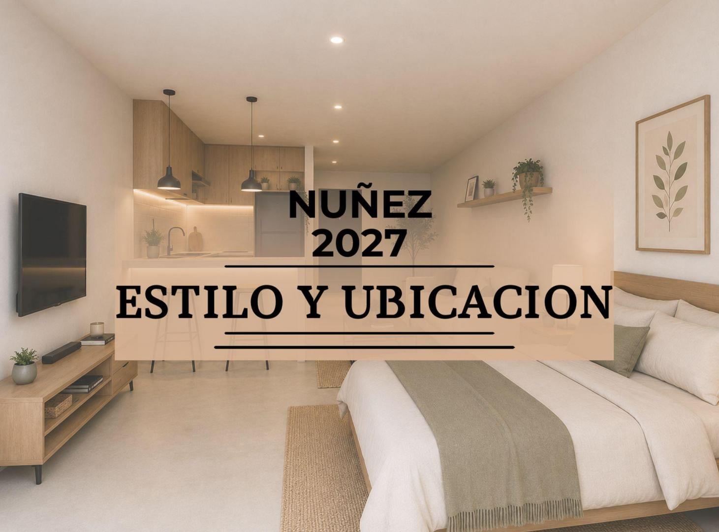 Foto de VENTA DEPARTAMENTO MONOAMBIENTE NUÑEZ CON BALCON, imagen 1