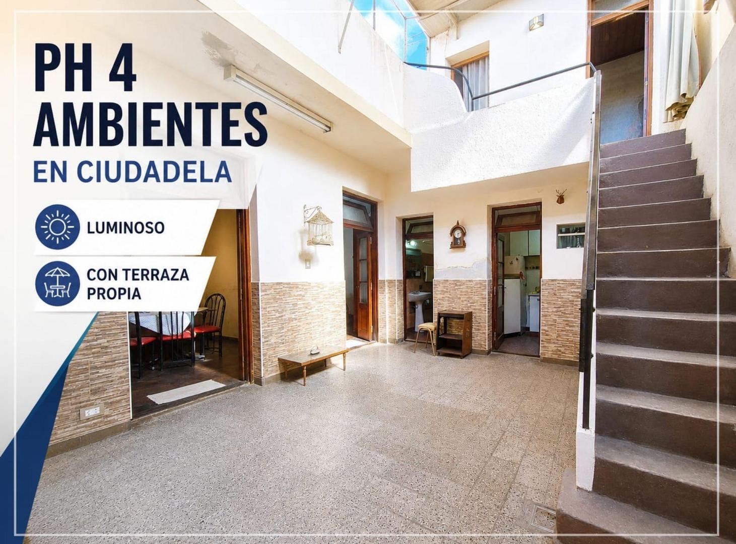 Foto de VENTA PH 4 AMBIENTES CIUDADELA TERRAZA PROPIA, imagen 1