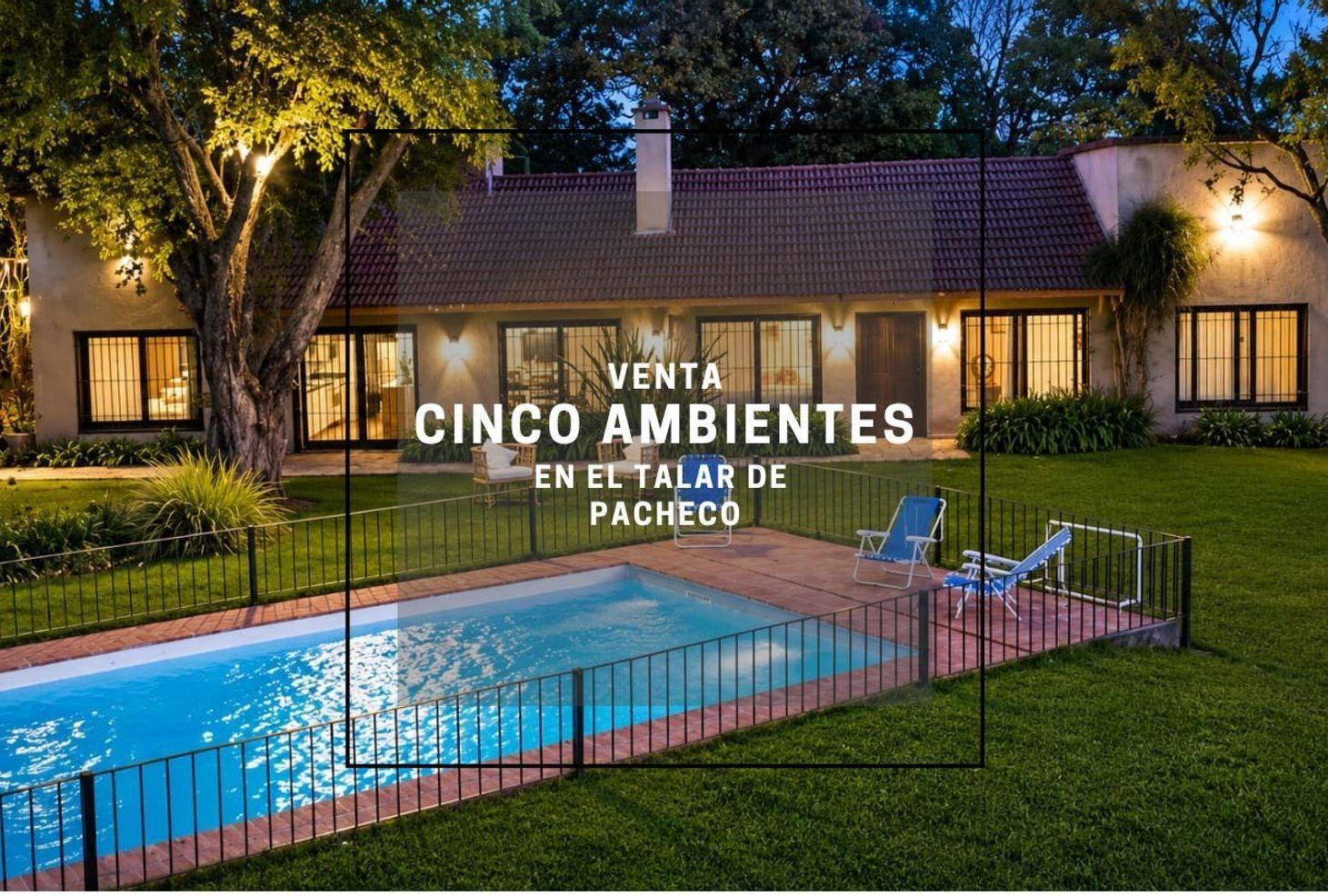 Foto de CASA EN EL TALAR DE PACHECO JARDIN CANCHA DE PADEL, imagen 1
