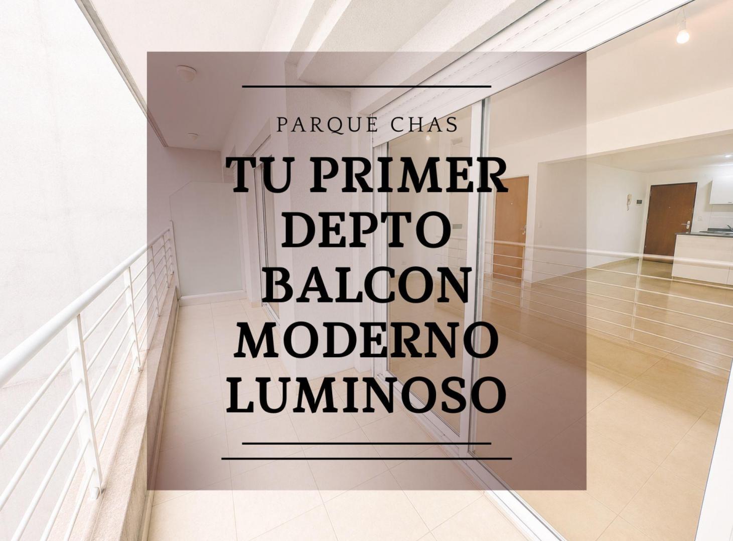 Foto de VENTA DEPTO MONOAMBIENTE PARQUE CHAS BALCON, imagen 1