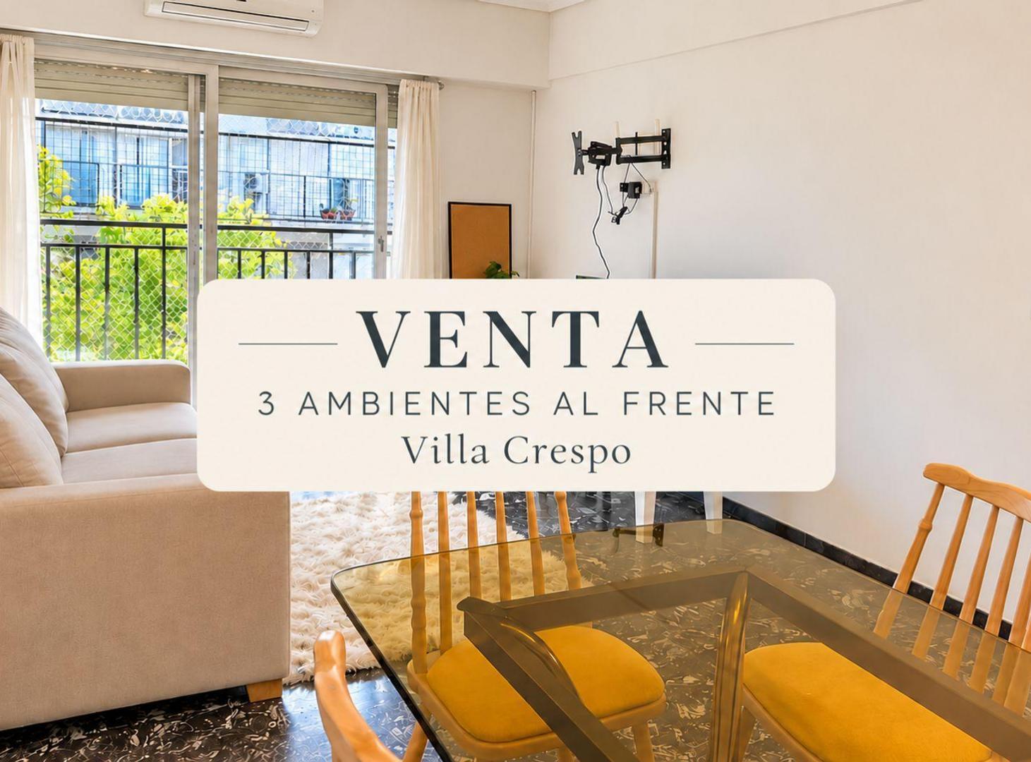 Foto de 3 AMBIENTES 73 m2 FRENTE COCHERA VILLA CRESPO, imagen 1