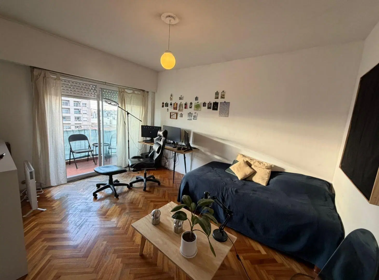 Departamento monoambiente piso 12 con balcon 5