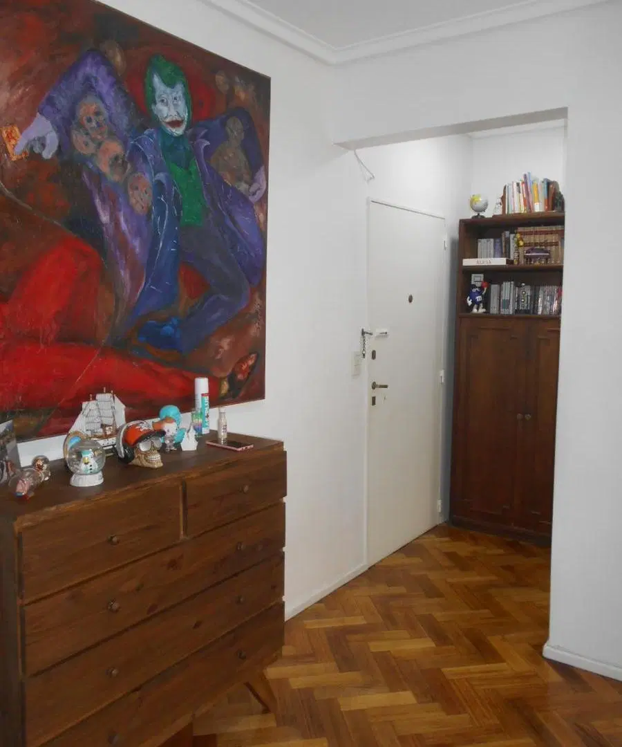 Departamento de 2 ambientes y 1/2 con patio. 3