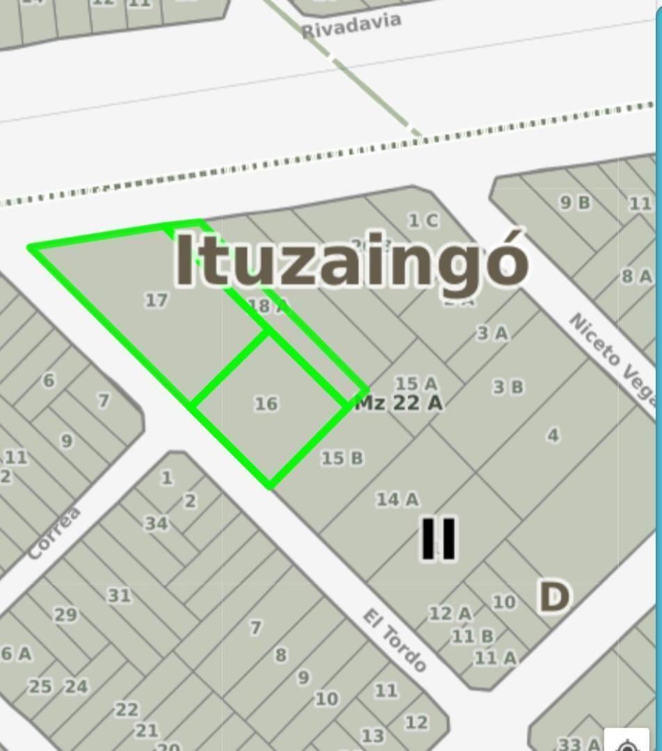 VENTA PARECELA ITUZAINGO