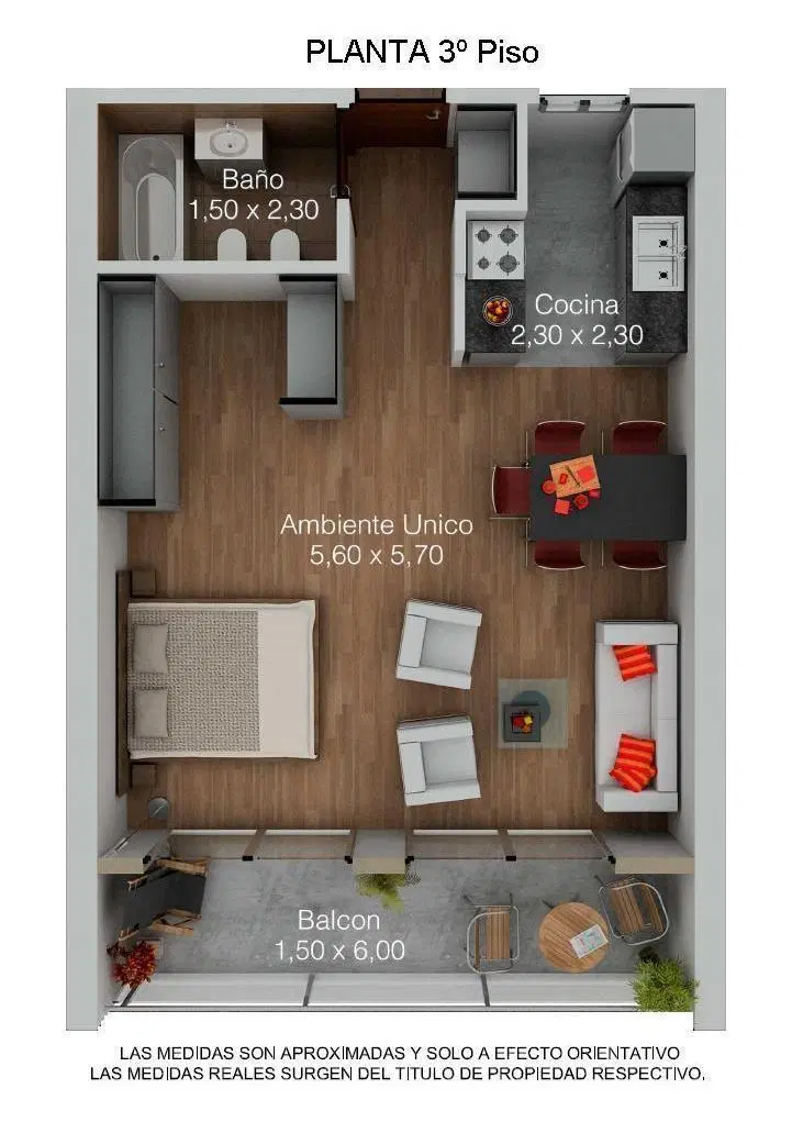 Departamento 3 ambientes. | ANDONAEGUI al 2700 3