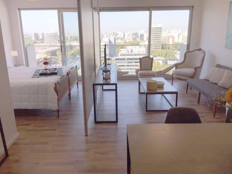 Foto de Monoambiente con balcón, sin expensas y con servicio de limpieza, imagen 1