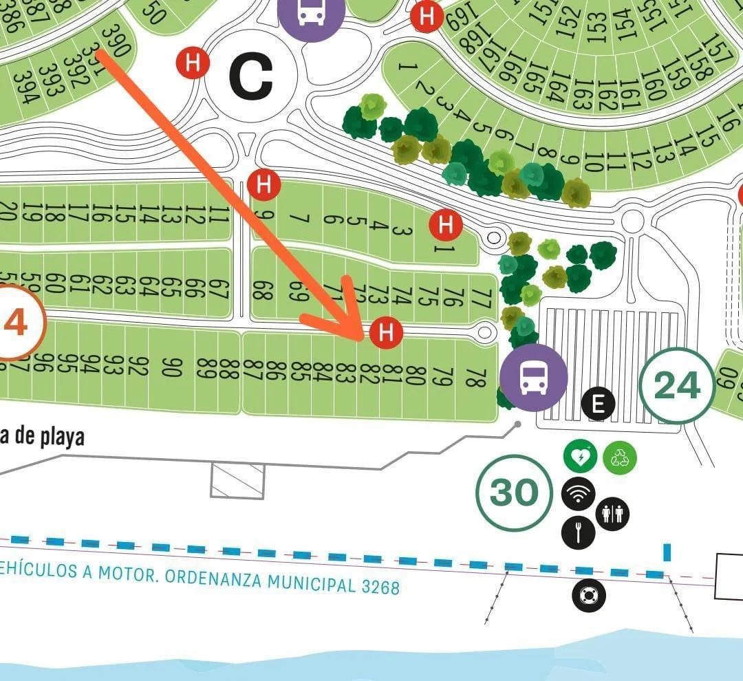 Lote en venta primera línea de mar de Maritimo 2, Costa Esmeralda