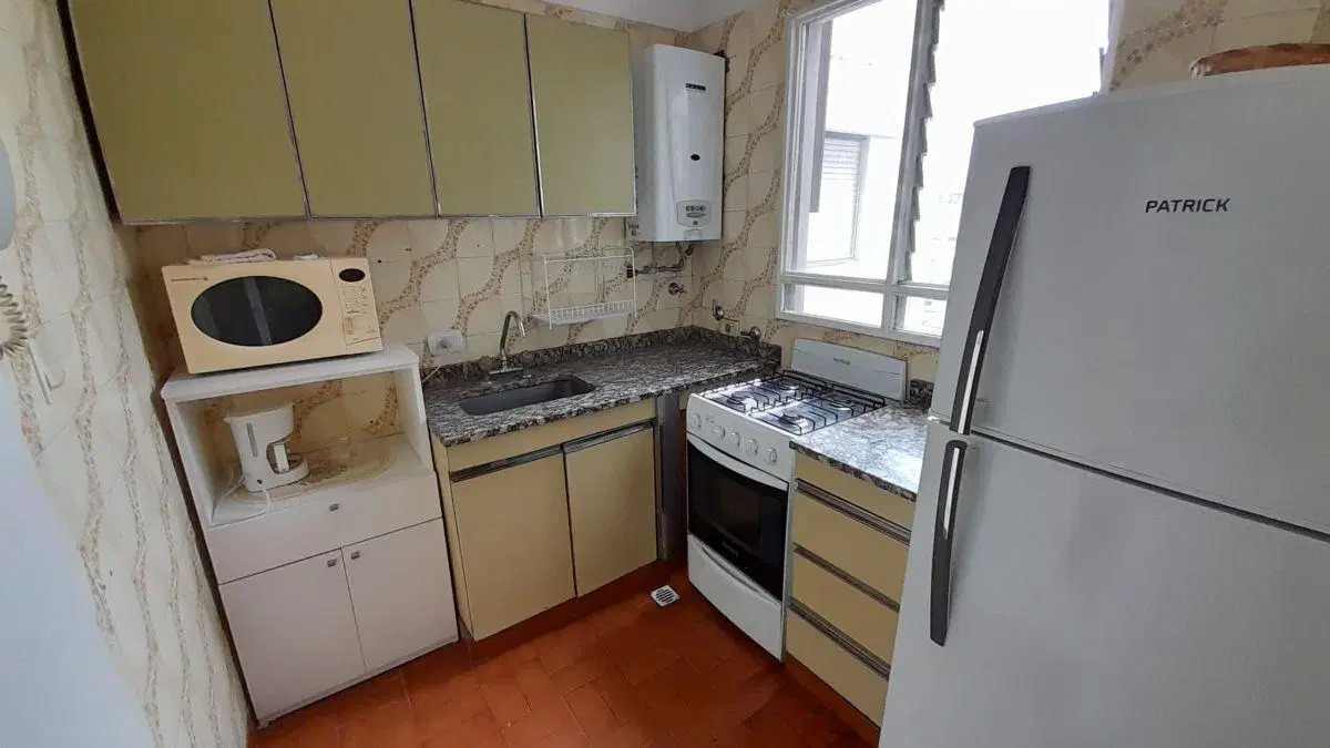 Depto 2 Ambientes Amoblado, 7mo piso, exc ubicacion en Villa Crespo 4