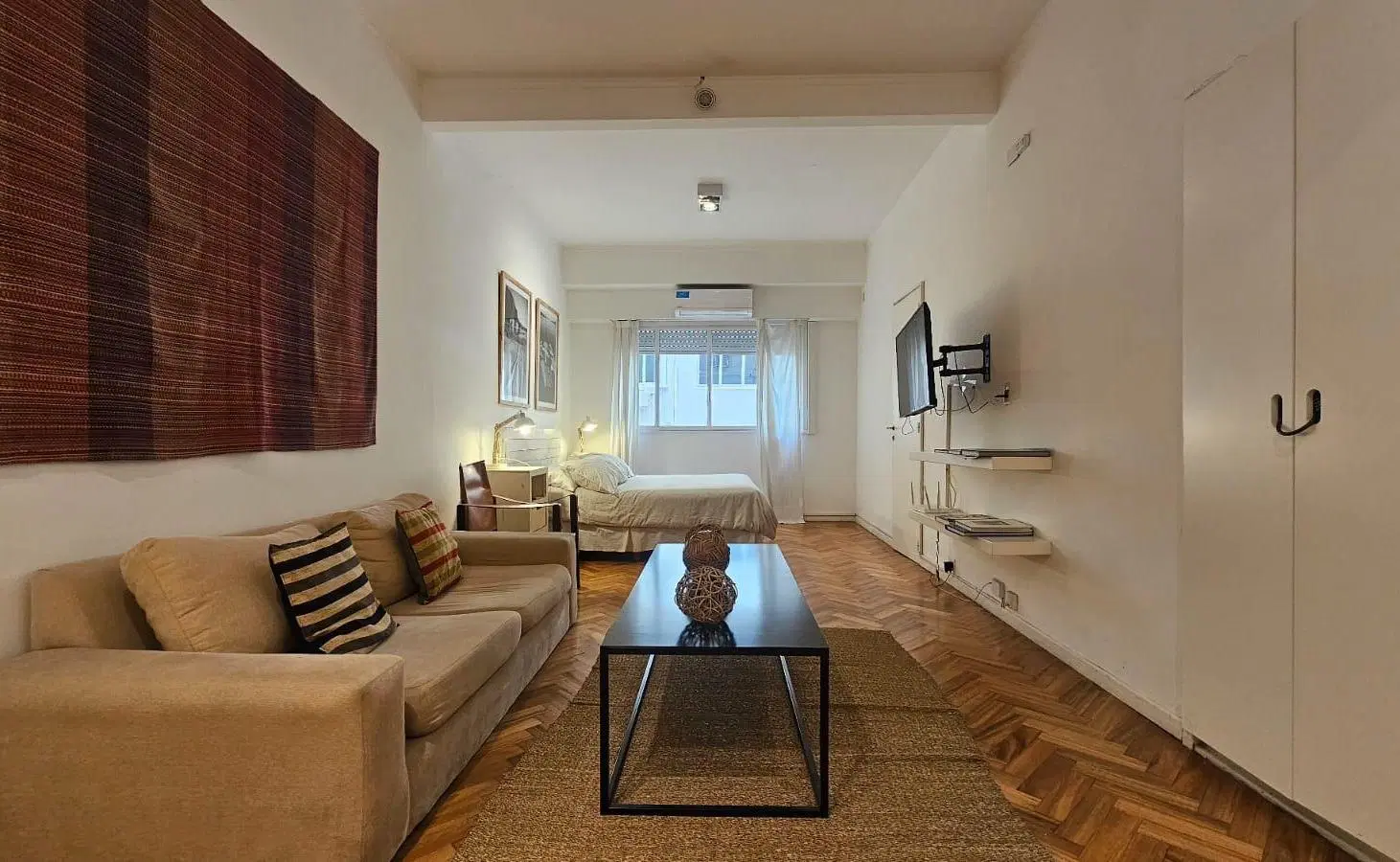 Alquiler departamento monoambiente equipado full en Retiro 4