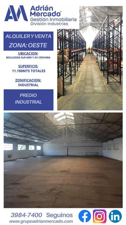 Predio Industrial y Logístico a 15 Cuadras de General Paz 1