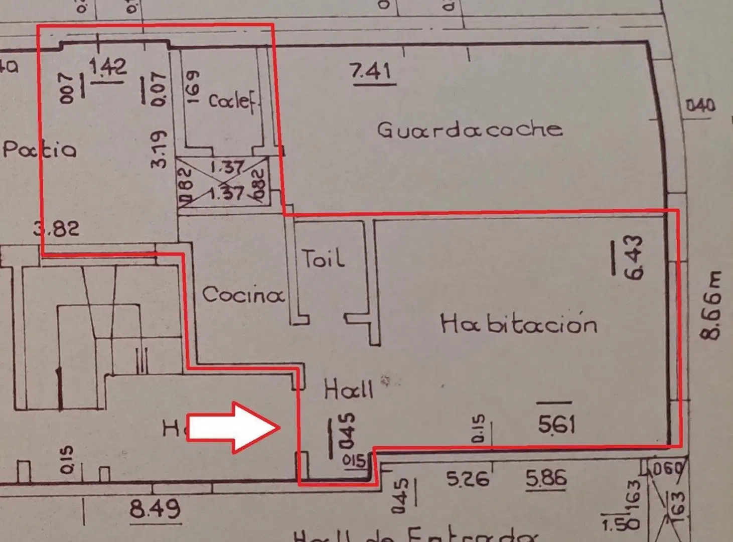 Alquiler Departamento Apto Profesional 40m2 Paternal 5