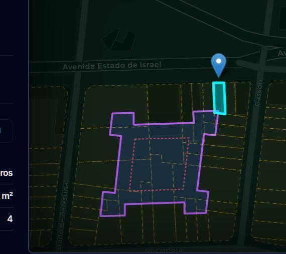 Foto de Terreno sobre Av. Estado de Israel | 1.645 m² Vendibles | USM, imagen 2