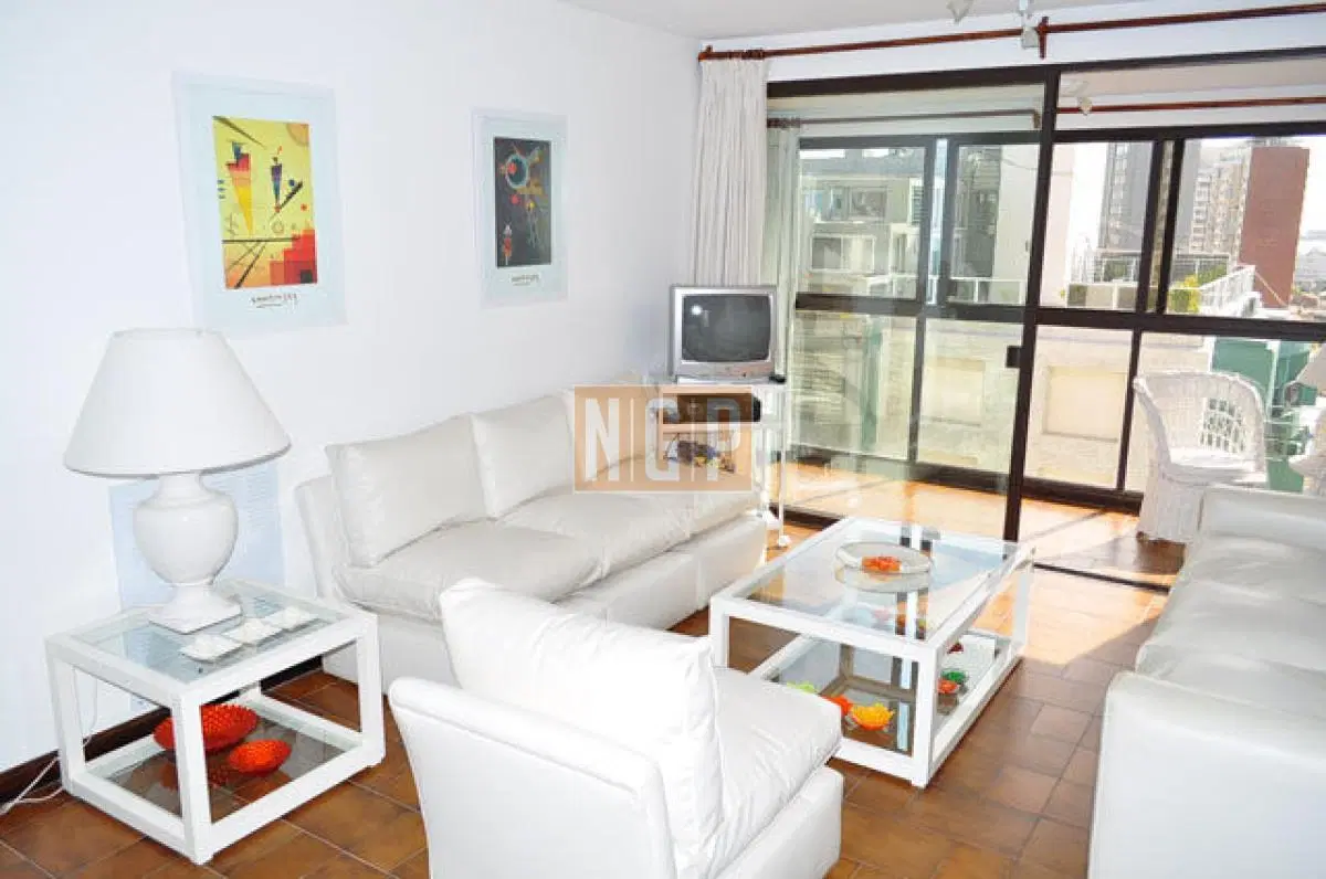 El apartamento posee 2 habitaciones 3