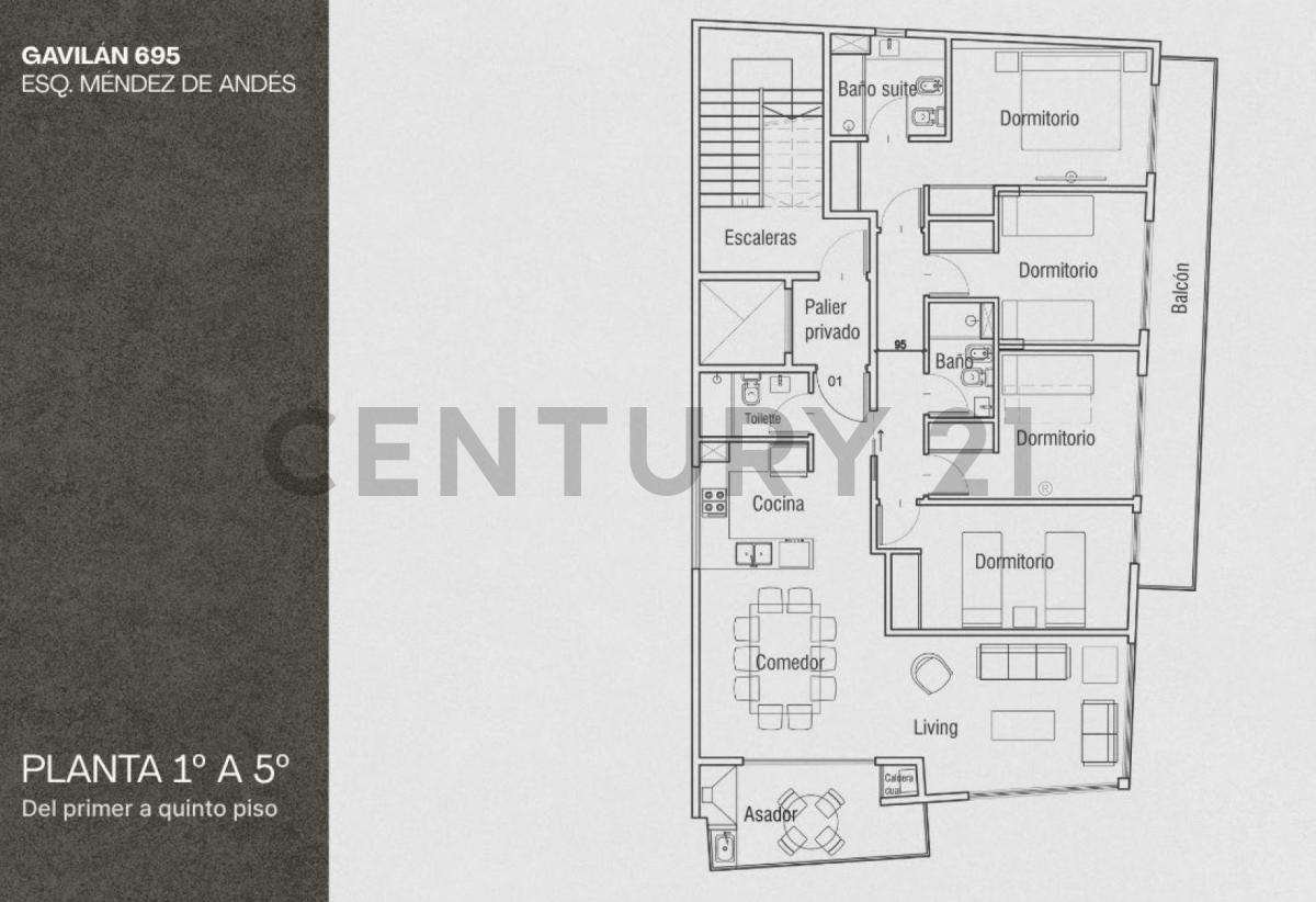 Foto de VENTA DEPARTAMENTO 5 AMB FLORES POZO PREVENTA, imagen 5