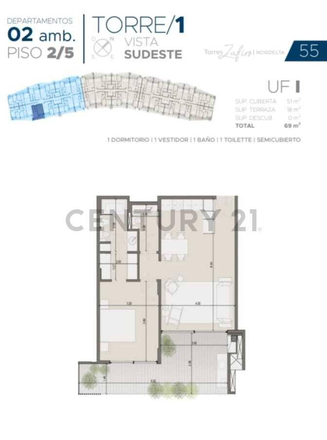 Venta 2 Amb Premium con Gran Balcón y Parrilla – Entrega 2027 – Financiación Dir